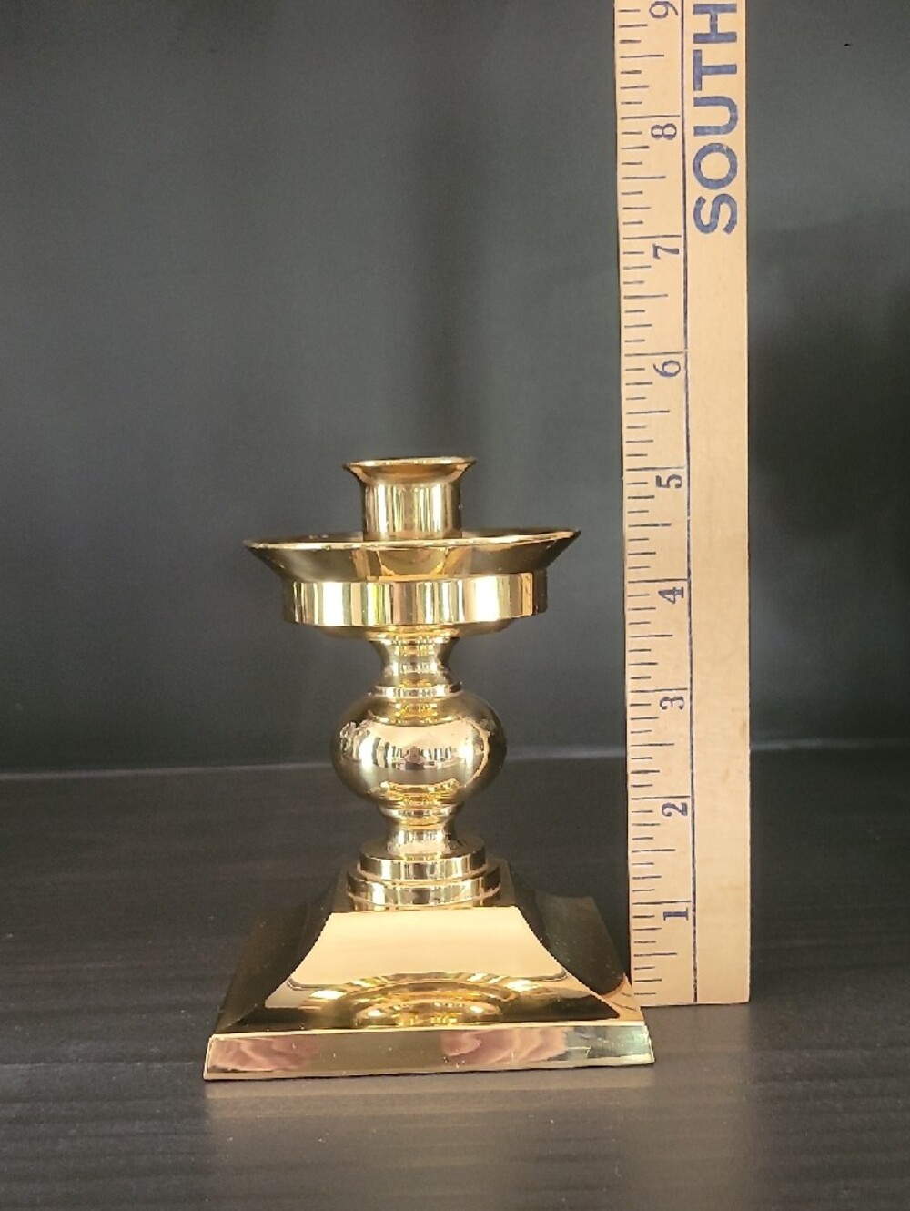 Waterford Crystal Gold-Tone Polished Candle Holder - Picture 3 of 5